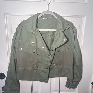 Womens Army green jacket
